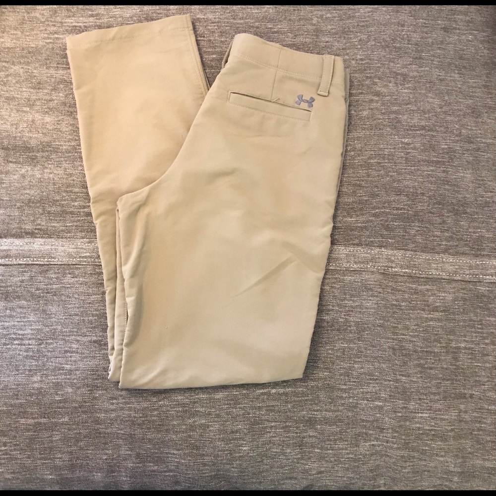 Under Armour Boys Golf Khaki Chinos